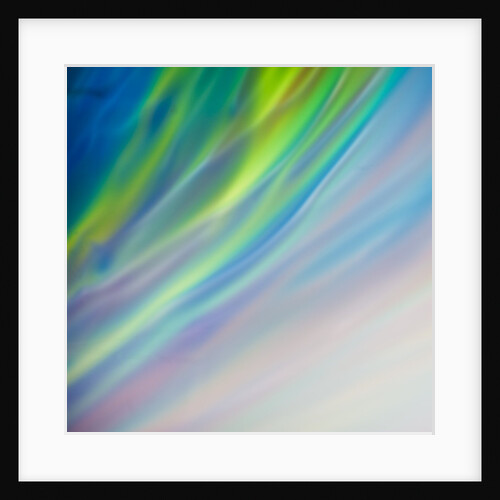 Multicolored ink in water by Anonymous