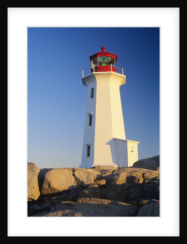 Peggy's Cove Lighthouse, Peggy's Cove, Nova Scotia, Canada by Anonymous