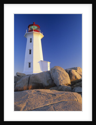 Peggy's Cove Lighthouse, Peggy's Cove, Nova Scotia, Canada by Anonymous