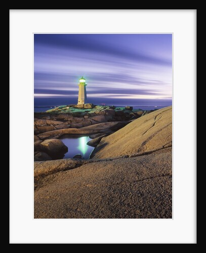 Peggy's Cove Lighthouse, Nova Scotia, Canada. by Anonymous
