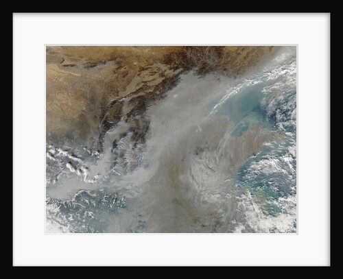 Dense Smog over Eastern China by Anonymous