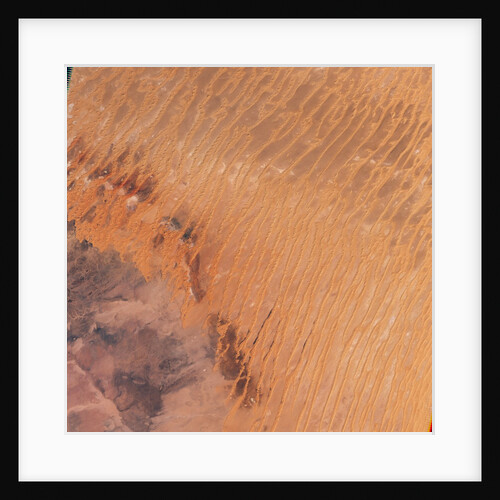 Erg Iabès in the Sahara Desert by Anonymous