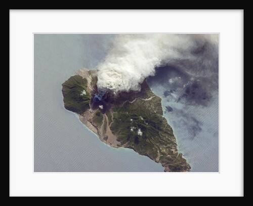 Soufrière Hills Volcano Erupting on Montserrat by Anonymous
