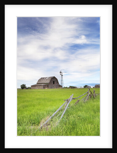 Abandoned Barn, Near Leader, Saskatchewan, Canada by Anonymous