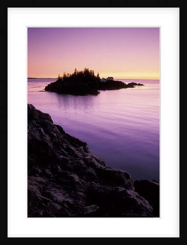 East Quoddy Lighthouse at Sunrise, Campobello Island, New Brunswick, Canada by Anonymous