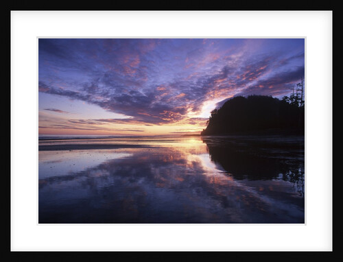 Queen Charlotte Islands, (Haida Gwaii), Tow Hill on Graham Island at Dawn, British Columbia, Canada. by Anonymous