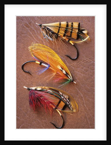 Flyfishing: Full Dressed Atlantic Salmon Flies, Canada. by Anonymous