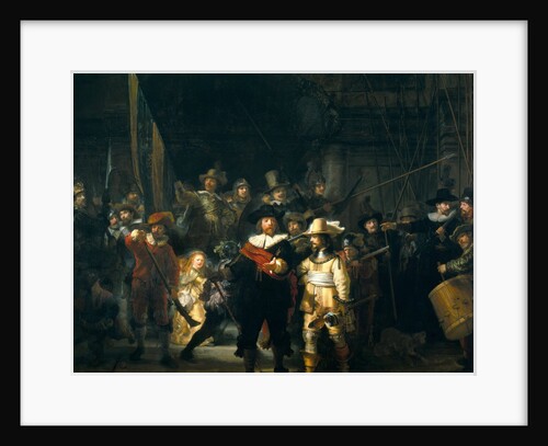 The Company of Frans Banning Cocq and Willem van Ruytenburch by Rembrandt van Rijn
