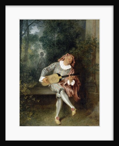 Mezzetin by Jean-Antoine Watteau