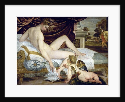 Venus and Love by Lambert Sustris