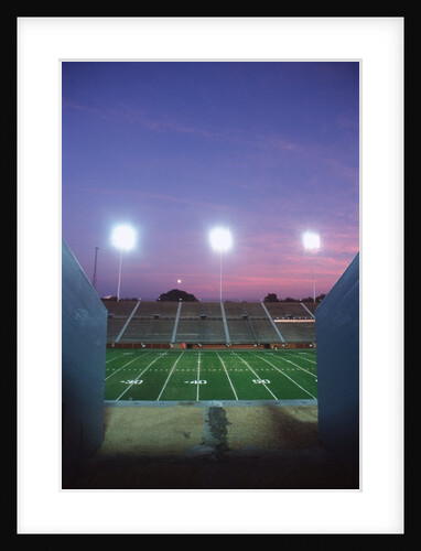Empty Football Stadium at Dusk, Tennessee, USA by Anonymous