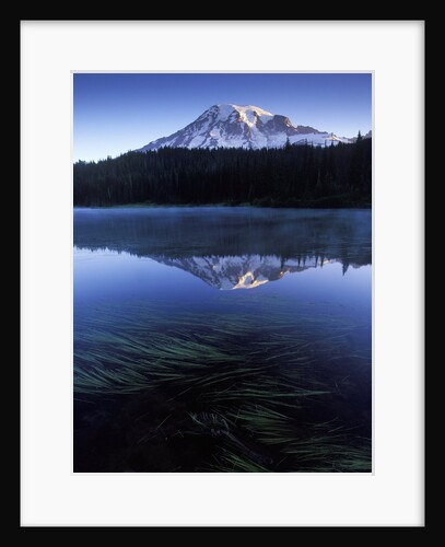 USA, Mount Rainier National Park, Morning View from Reflection Lake by Anonymous