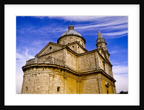 San Biagio Temple at Montepulciano by Anonymous