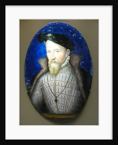 Portrait of Henry II by Leonard Limosin