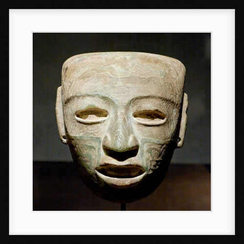 Lithic mask from Teotihuacan by Anonymous