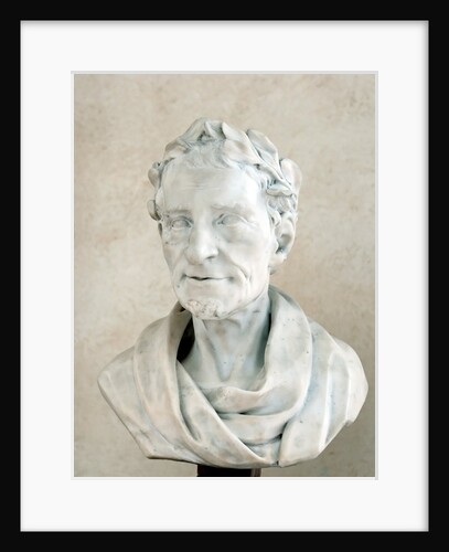 Portrait of Voltaire by Peter Anton von Verschaffelt