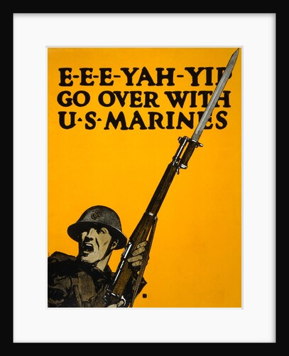 E-e-e-yah-yip Go Over with U.S. Marines by Charles Buckles