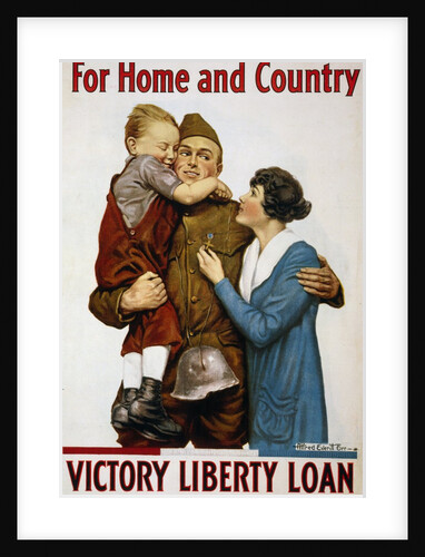 For Home and Country poster by Alfred Everitt Orr