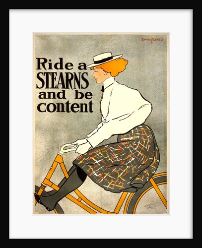 Ride a Stearns and Be Content by Edward Penfield