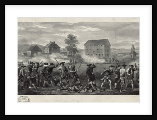 The battle of Lexington by Anonymous