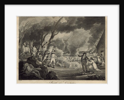Battle of Lexington by Elkanah Tisdale
