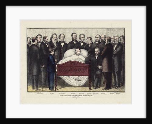 Death of Abraham Lincoln, April 15th, 1865 by Anonymous