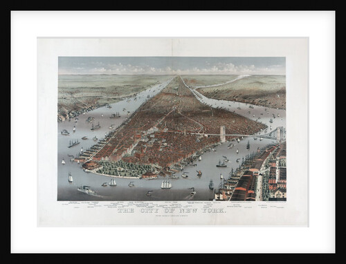The City of New York by Currier & Ives