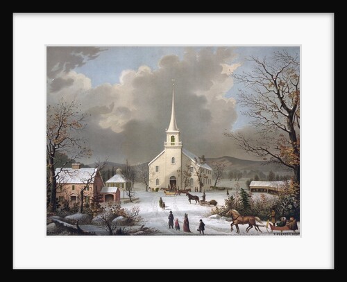 Winter Sunday in Olden Times by Anonymous