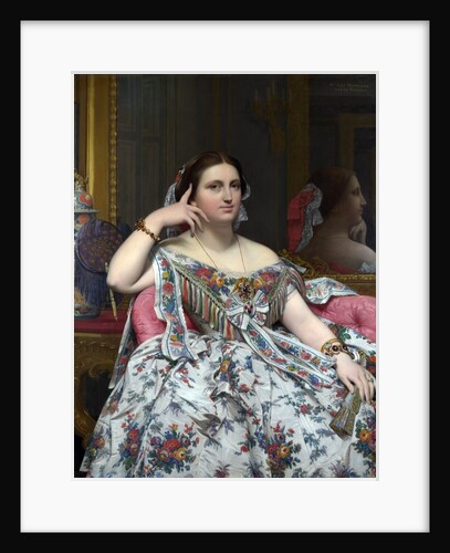 Madame Moitessier by Jean-Auguste-Dominique Ingres