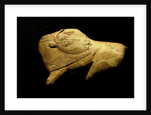 Neolithic ivory bison by Anonymous