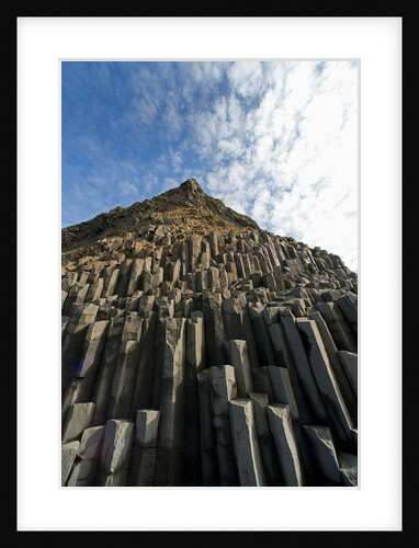 Columnar basalt along Iceland's South Coast by Anonymous