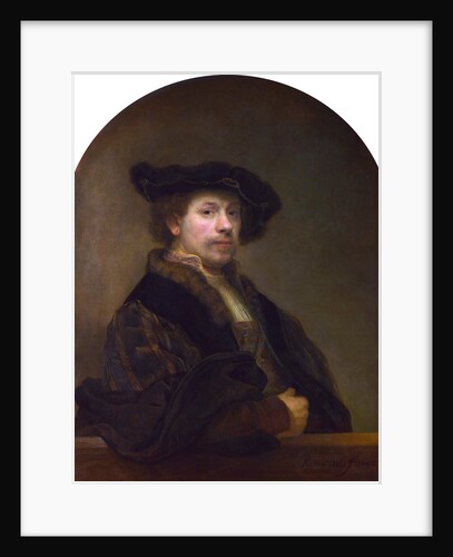 Self Portrait at the Age of 34 by Rembrandt van Rijn