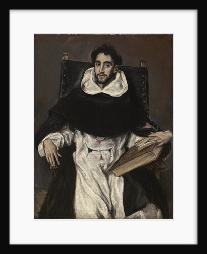Fray Hortensio Felix Paravicino by El Greco
