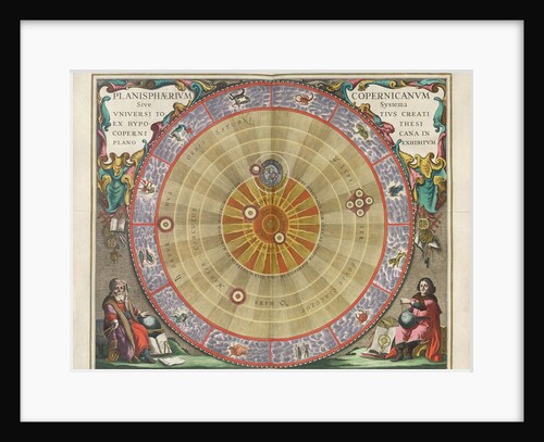Plate 4 from Harmonia Macrocosmica by Andreas Cellarius