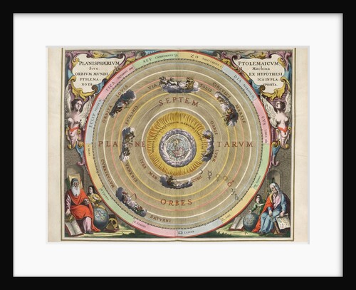 Plate 1 from Harmonia Macrocosmica by Andreas Cellarius
