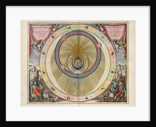 Plate 6 from Harmonia Macrocosmica by Andreas Cellarius