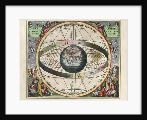 Plate 2 from Harmonia Macrocosmica by Andreas Cellarius