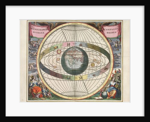 Plate 7 from Harmonia Macrocosmica by Andreas Cellarius