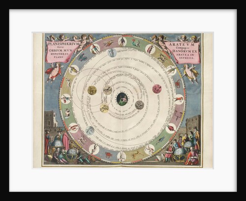 Plate 8 from Harmonia Macrocosmica by Andreas Cellarius