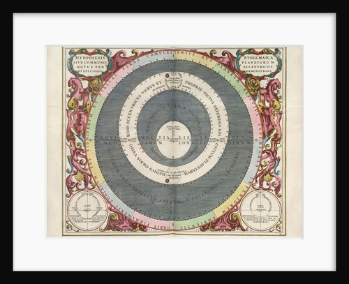 Plate 14 from Harmonia Macrocosmica by Andreas Cellarius