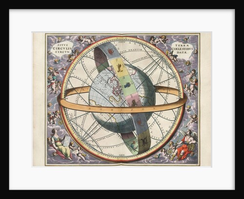 Plate 11 from Harmonia Macrocosmica by Andreas Cellarius