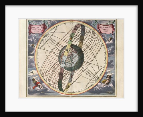 Plate 17 from Harmonia Macrocosmica by Andreas Cellarius