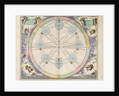 Plate 20 from Harmonia Macrocosmica by Andreas Cellarius