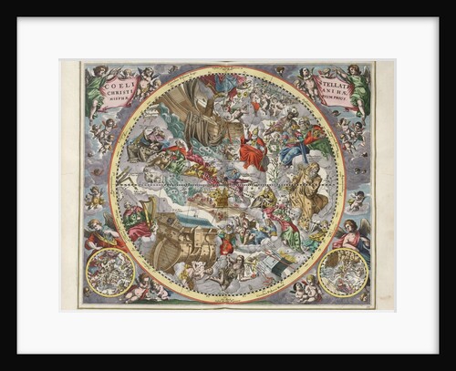 Plate 22 from Harmonia Macrocosmica by Andreas Cellarius