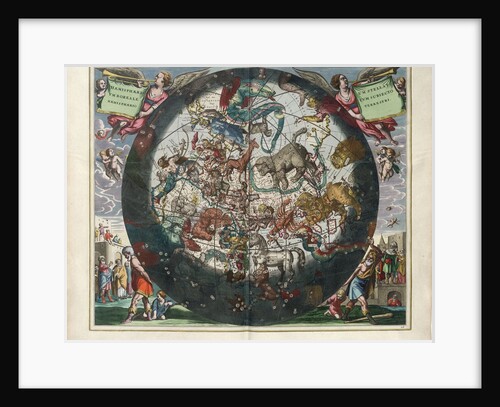 Plate 26 from Harmonia Macrocosmica by Andreas Cellarius