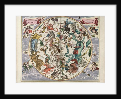 Plate 27 from Harmonia Macrocosmica by Andreas Cellarius