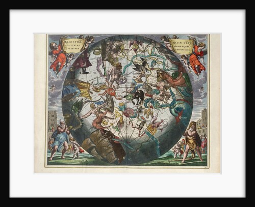 Plate 29 from Harmonia Macrocosmica by Andreas Cellarius