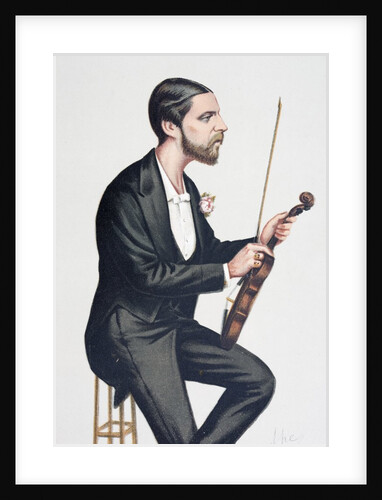 First Violin by Carlo Pellegrini