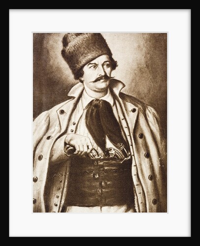 Transylvanian Romanian lawyer Avram Iancu by Anonymous