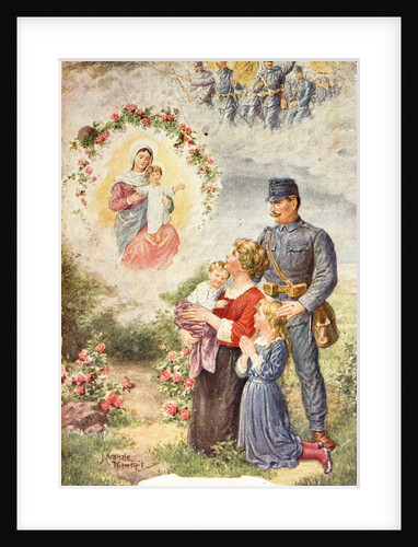 Sentimental postcard from World War I by Anonymous